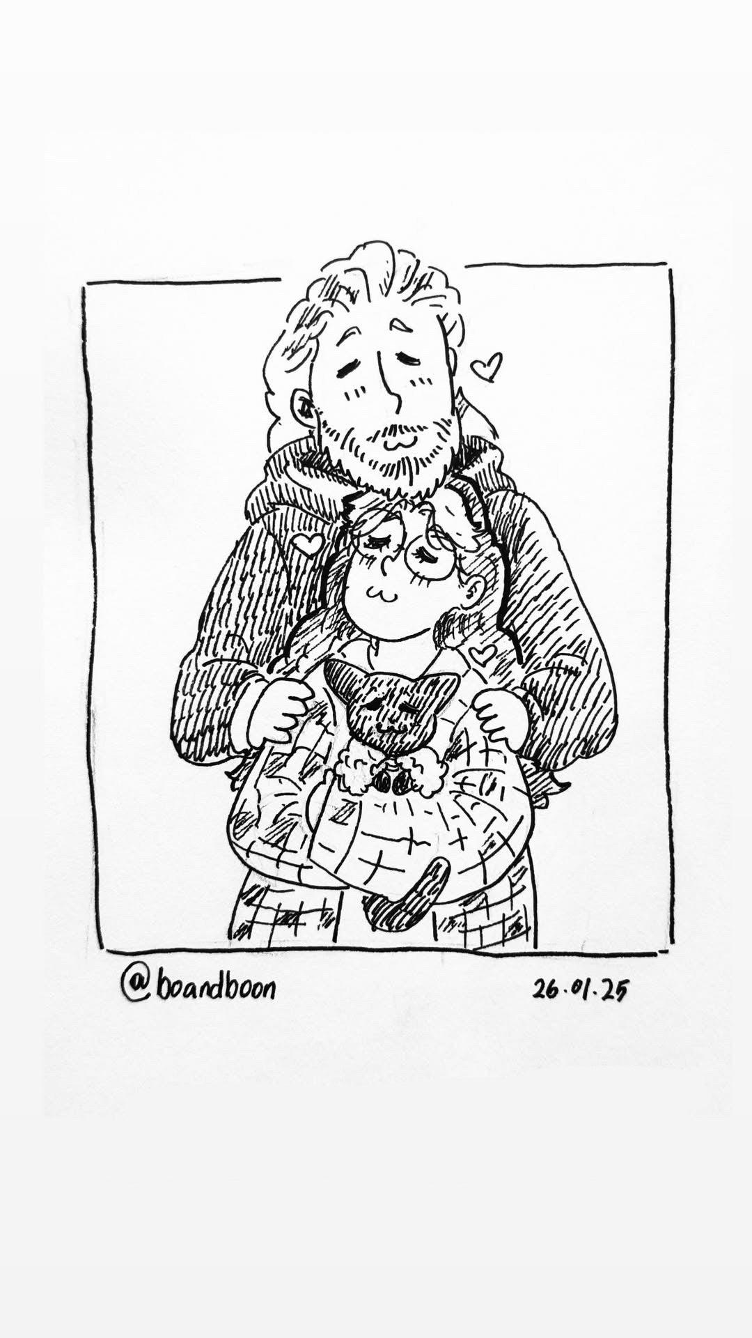 Hand-drawn Couples Commission